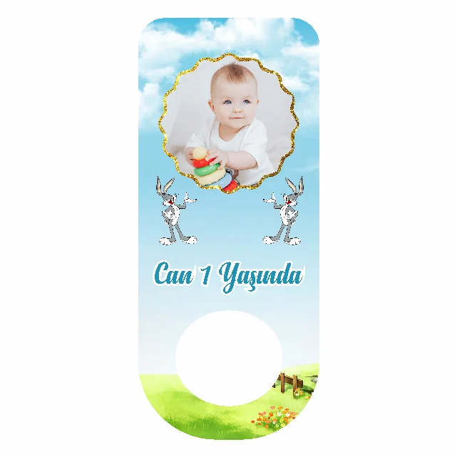 Bugs Bunny Temalı Dikdörtgen Açacak Magneti